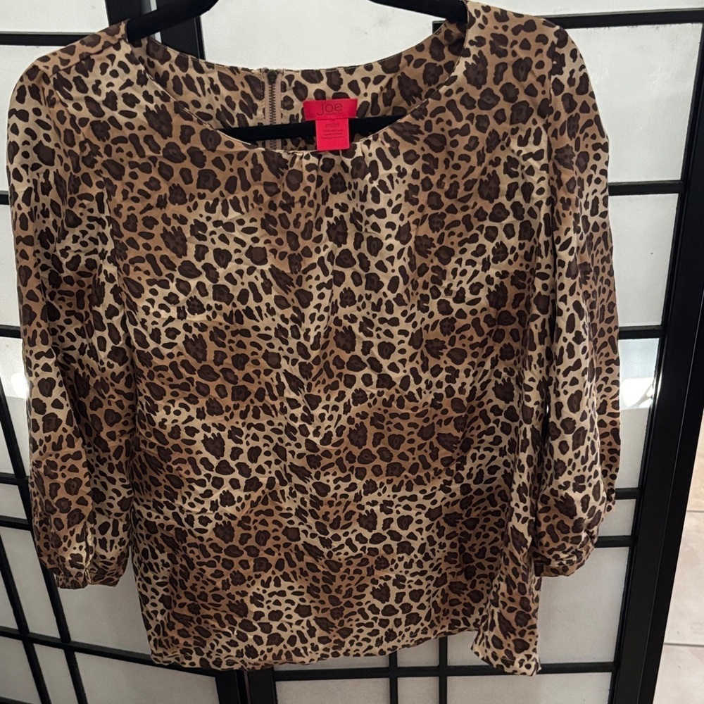 Joe Fresh Animal Print Blouse